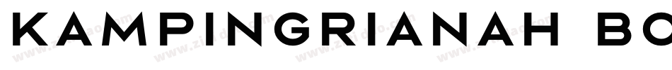 KampIngrianaH Bold字体转换